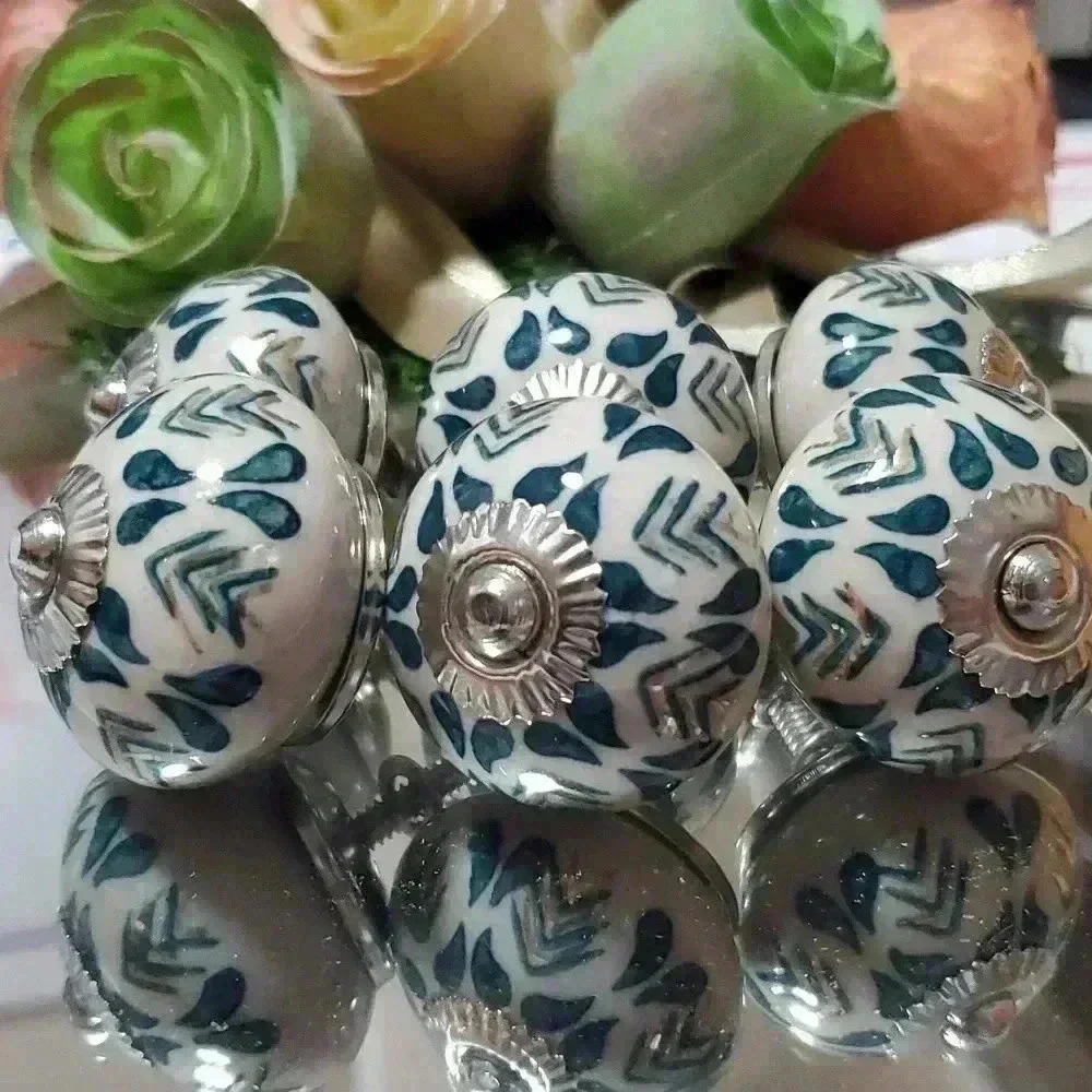 P7 Ceramic knobs forrest green - Picture 4 of 4